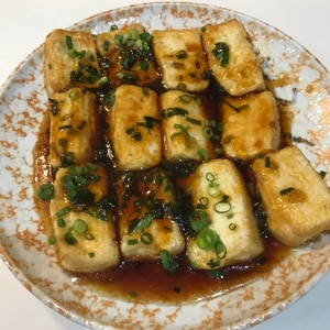 豆腐だけ☆照り焼き豆腐ステーキ
